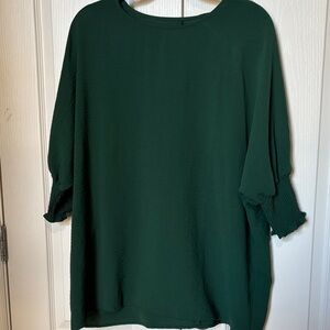 Elegant Green Women's Top